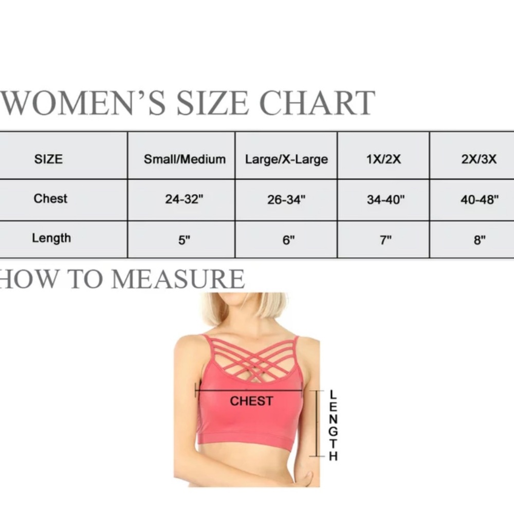 Zenana Outfitters Navy and Sage Sports Bras - Picture 16 of 16